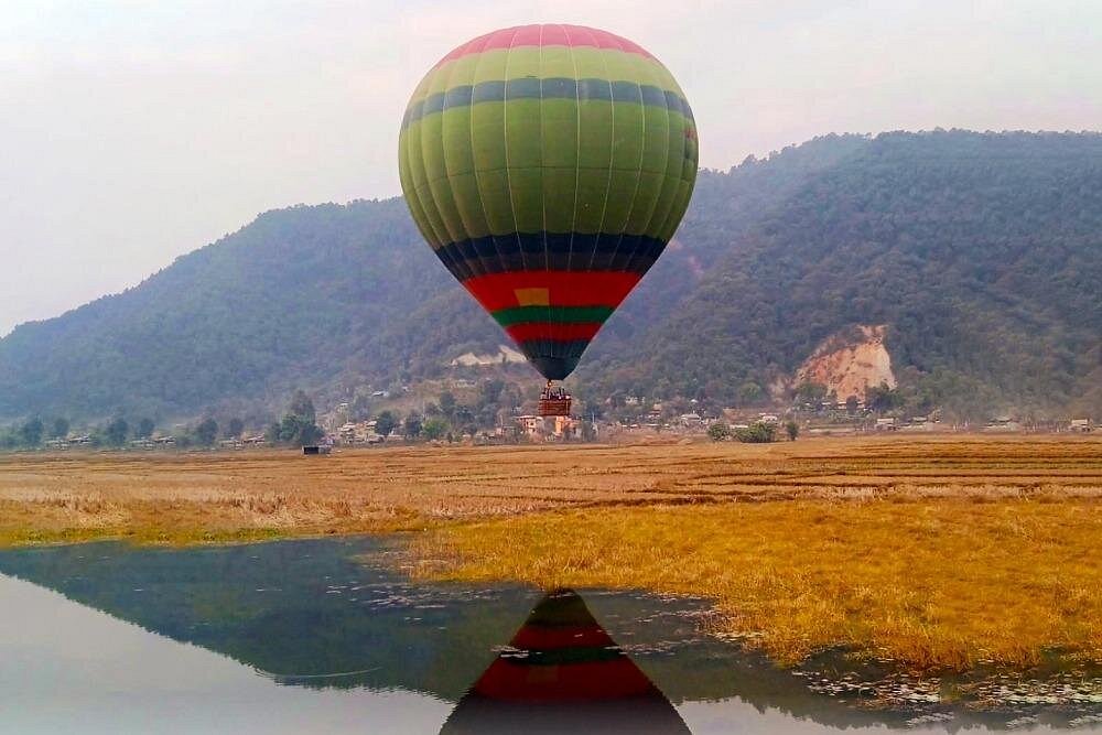 Hot Air Balloon Ride in Pokhara